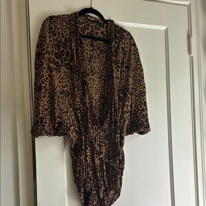 Indah Leopard Print Romper